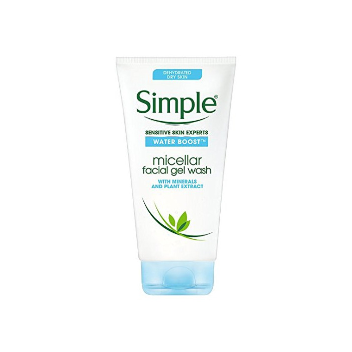 Belleza Simple agua Boost Micellar Gel Facial Lavado 148 ml