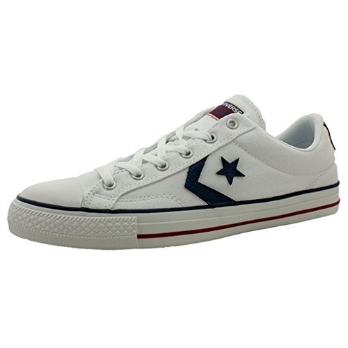 Social Converse Star Player Adulte Core Canvas Ox - Zapatillas deportivas, unisex, Blanco