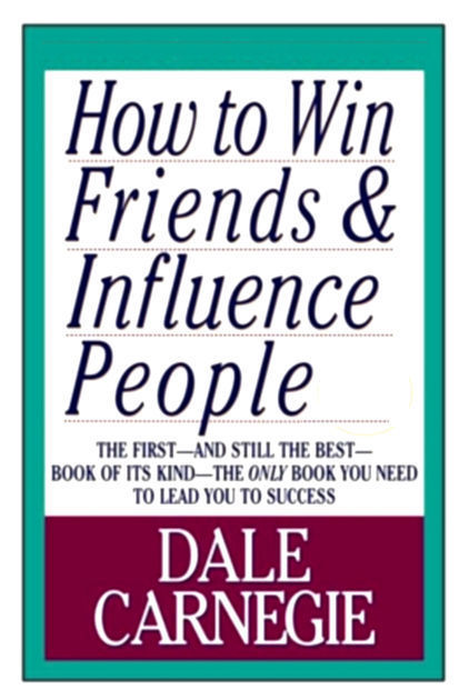 Book How to Win Friends & Influence People by Carnegie