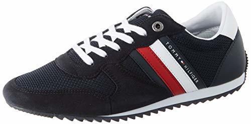 Producto Tommy Hilfiger Essential Mesh Runner, Zapatillas para Hombre, Azul