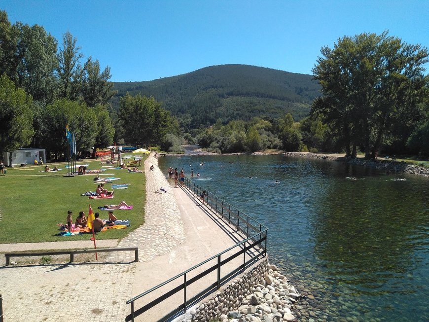 Place Fluvial beach Valhelhas