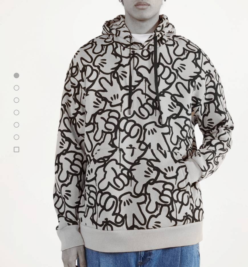 Moda - sweatshirt " mickey gets arty"