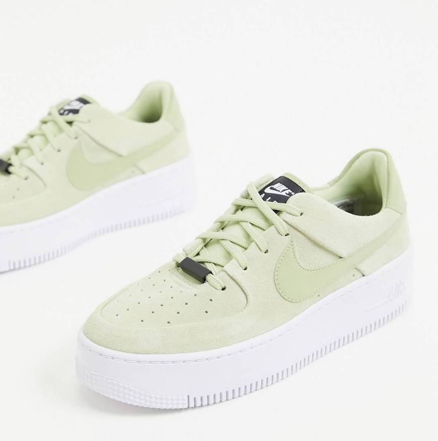 Moda Nike Air Force Sage Green
