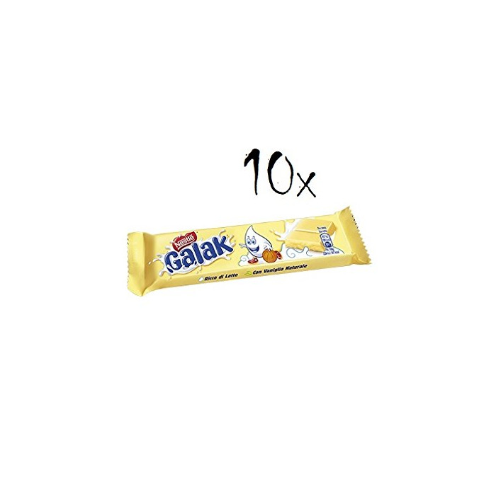 Producto 10x Nestle Galak White Chocolate Bar 40g Snack!