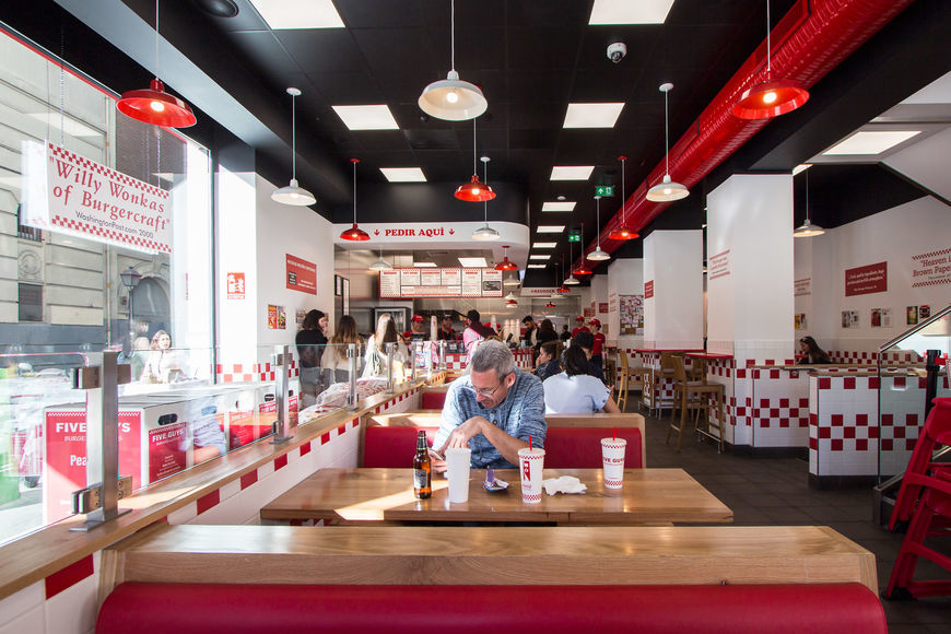 Restaurantes Five Guys - Gran Vía