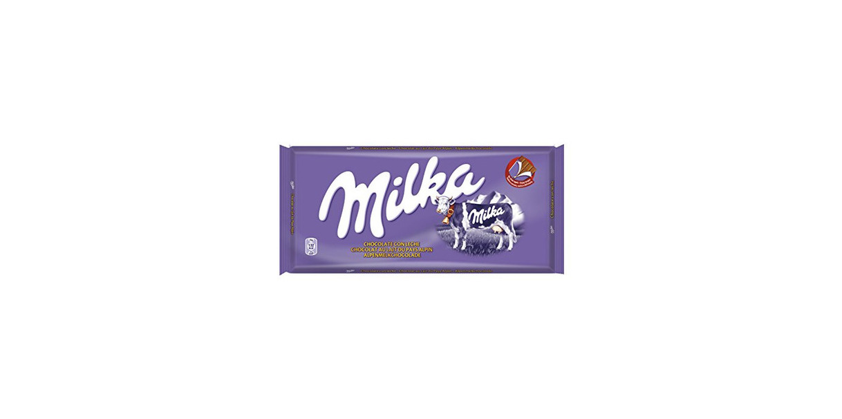 Producto Milka Tableta de Chocolate con Leche