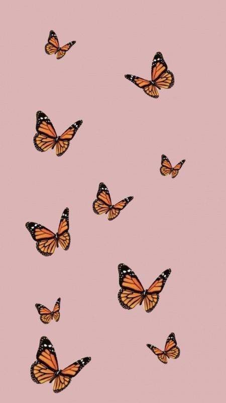 Fashion lockscreen butterflies 