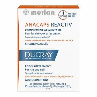 Belleza Anacaps - Ducray trioTratamiento Reactiv de 60