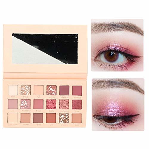 18 colores Shiny Eyeshadow Palette