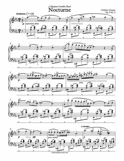 Nocturne op.9-2 - F.F.Chopin 