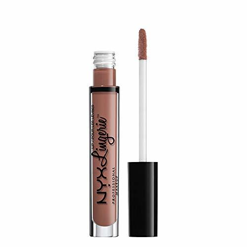 Social NYX Professional Makeup Pintalabios Lip Lingerie Liquid Lipstick, Acabado cremoso y mate,