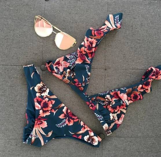 Fashion Bikini super giro com flores-5€