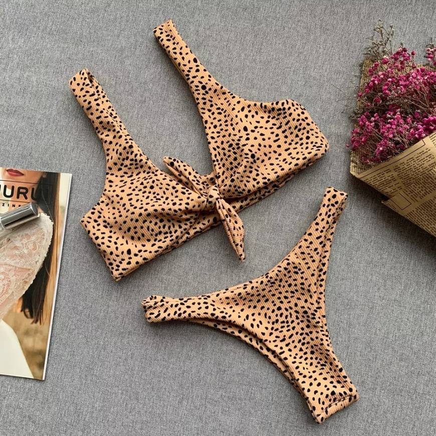 Fashion Bikini padrão leopardo (5€)