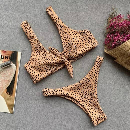 Bikini padrão leopardo (5€)