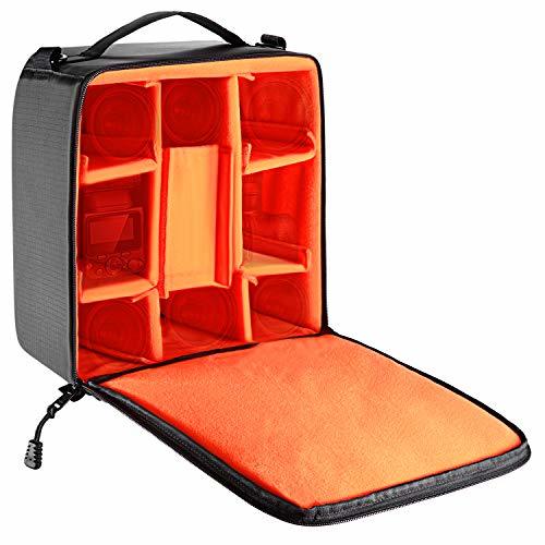 Electronics Neewer® Impermeable A prueba de golpes Flexible Cámara partición acolchado bolsa para