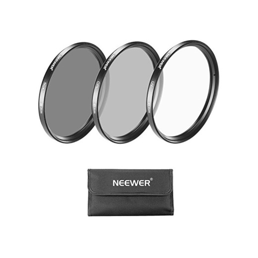 Neewer Kit Filtro de 49mm: Filtro UV/CPL/ ND4