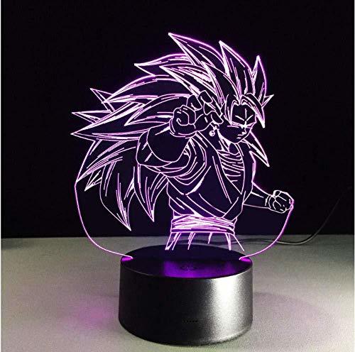 Categoría de hogar Led Fairy Light Lámpara de mesa 3D Visual Nightlight Placas de acrílico