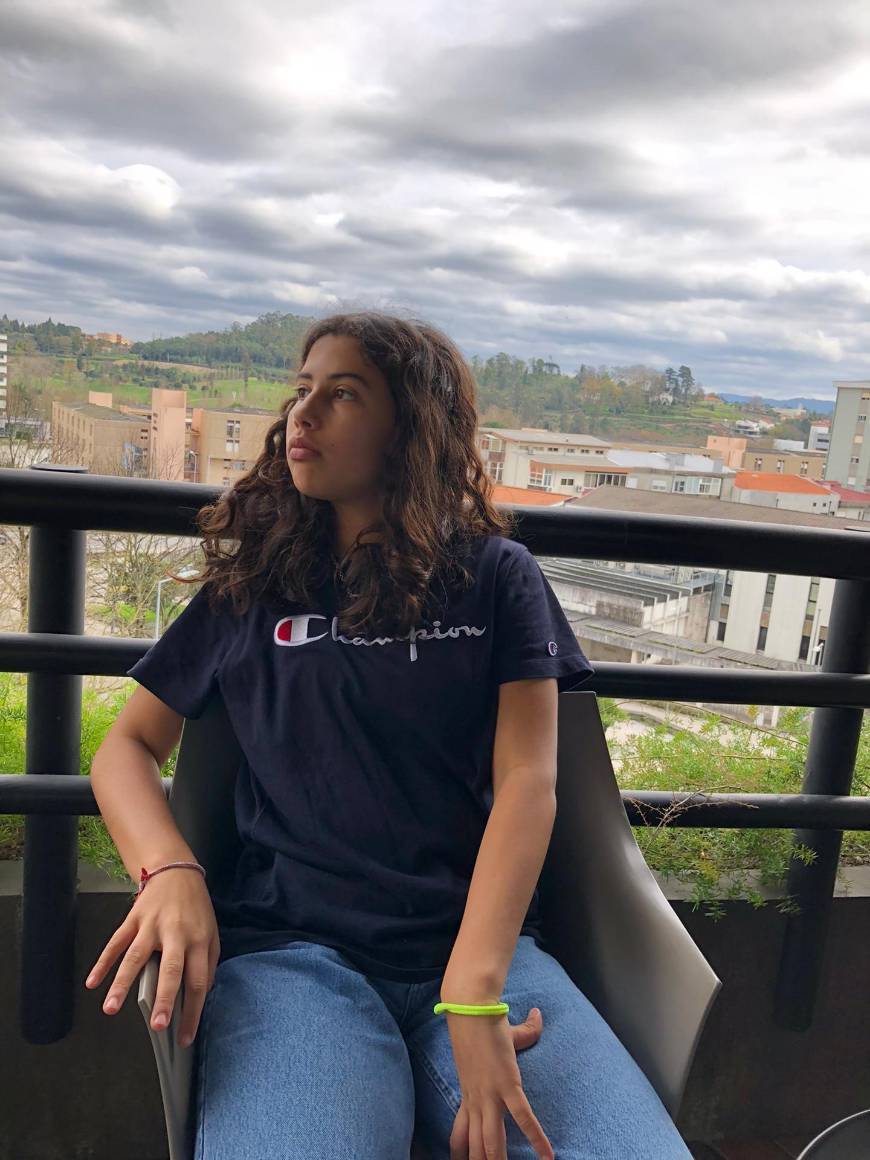 T-shirt azul champion