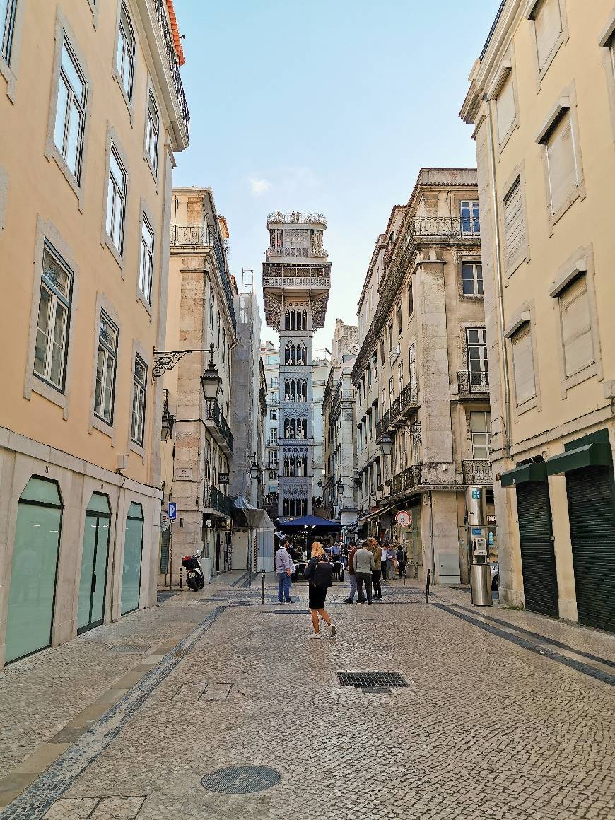 Lugar Elevador de Santa Justa