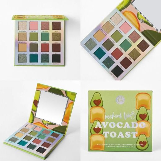 BH Cosmetics Avocado Toast Shadow Palette at BEAUTY BAY