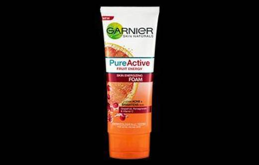 Garnier Pure Active Fruit Energizing Facial Foam 