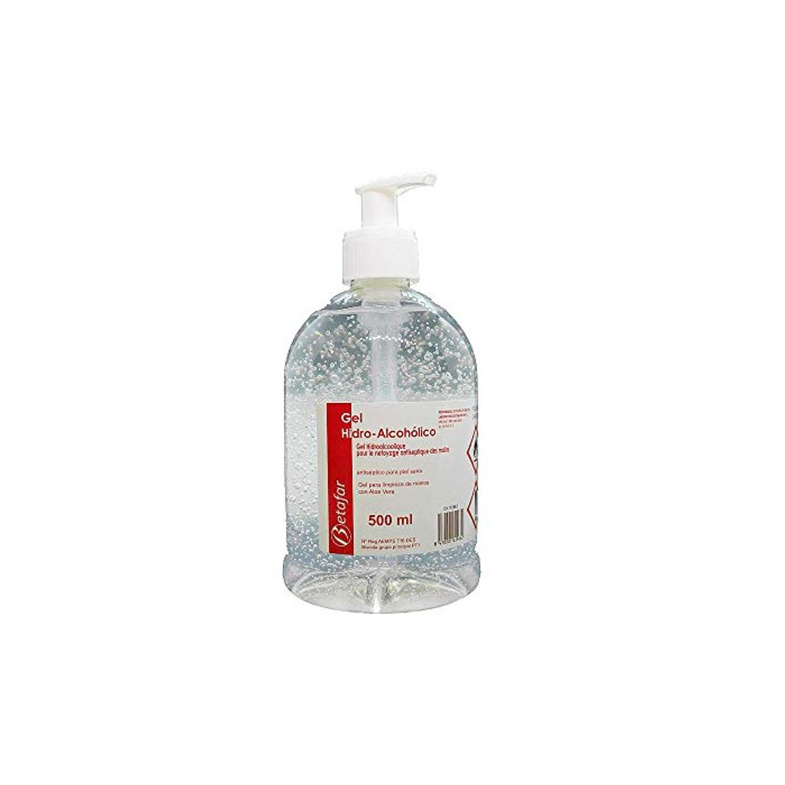 Belleza Gel hidroalcohólico Betafar 500 ml'