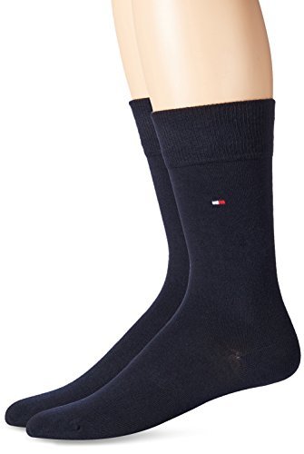 Fashion Tommy Hilfiger Classic, Calcetines Para Hombre, Pack de 2, Azul