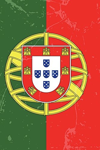 Lugares Portugal Flag Journal