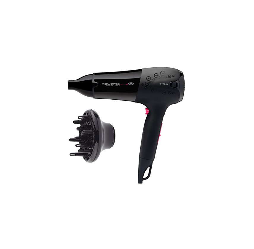 Belleza Rowenta Powerline Elite CV5022 - Secador con motor DC de 2200 W