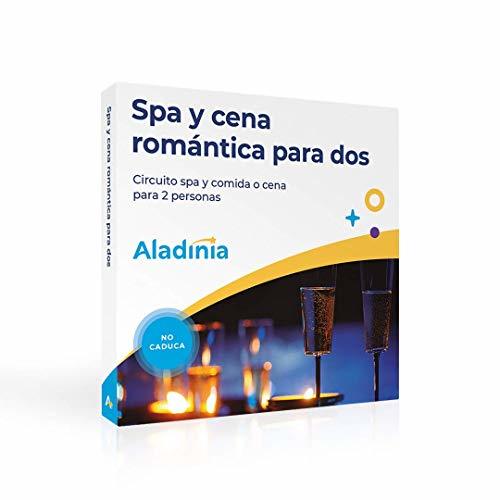 Product ALADINIA Box Caja Regalo Pack SPA y Cena Romántica para Dos con