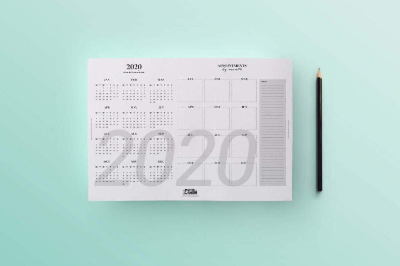 Moda Annual Planner