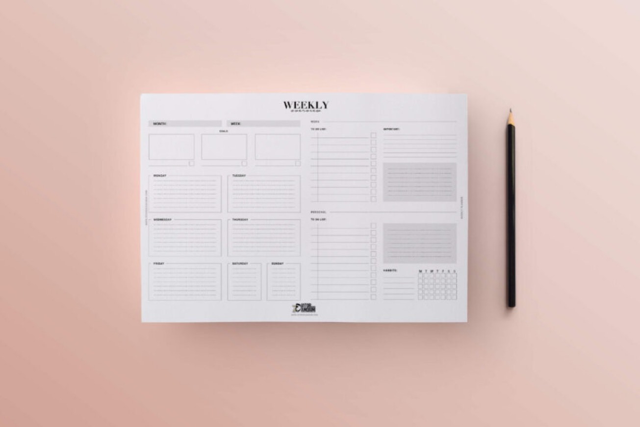 Moda Weekly Planner