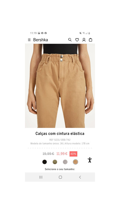 Fashion Calças bershka