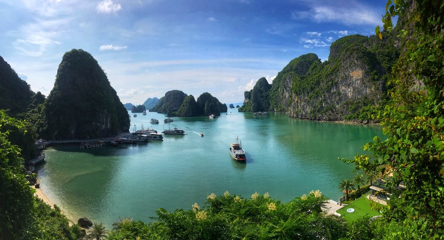 Lugar Halong Bay Vietnam