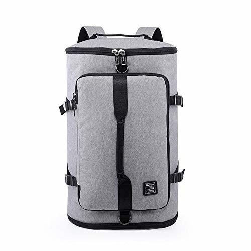 Producto QWKZH Mochilas Men Travel Bags Canvas Shoulder Laptop Backpack Large Capacity Short