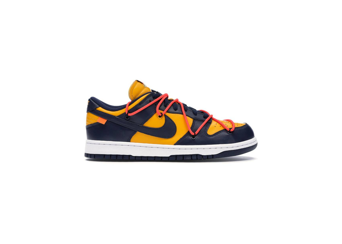 Product Nike Dunk Low Off-White University Gold Midnight Navy