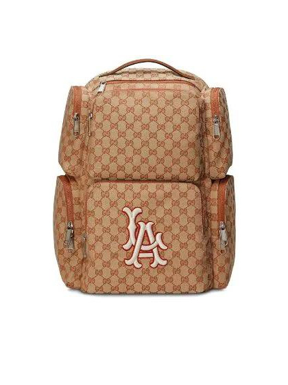 Producto Gucci Large backpack with LA Angel patch.