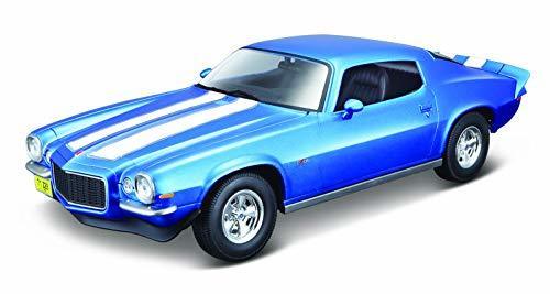 Producto Maisto- Chevrolet Camaro de 1971 en Escala 1:18 en Azul