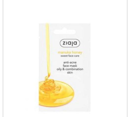 Ziaja - Máscara facial mel Manuka anti-acne para pele oleosa