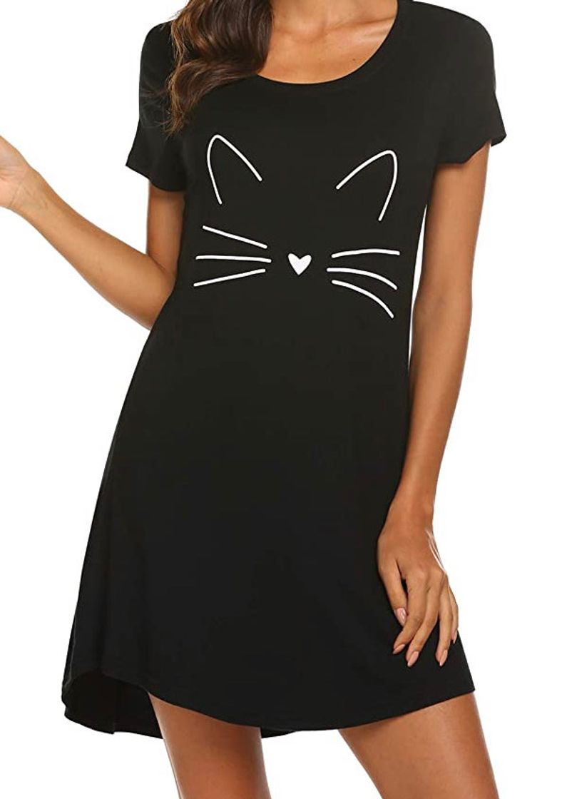 Moda Camisola gato Amazon