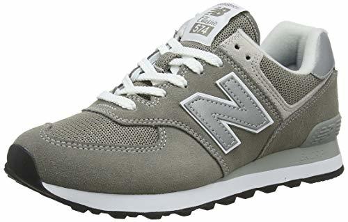 Social New Balance WL574EB, Zapatillas Mujer, Gris