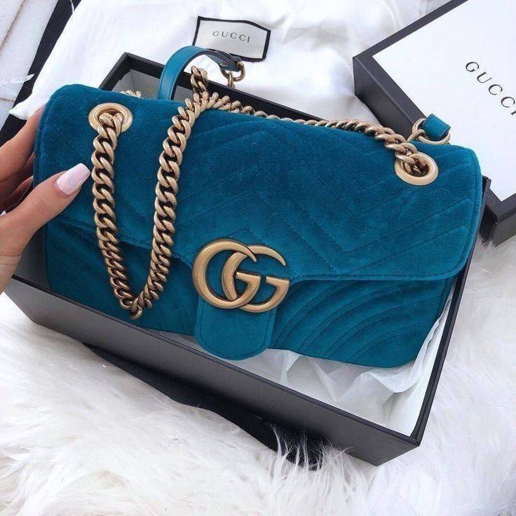 Blue Bag Gucci 