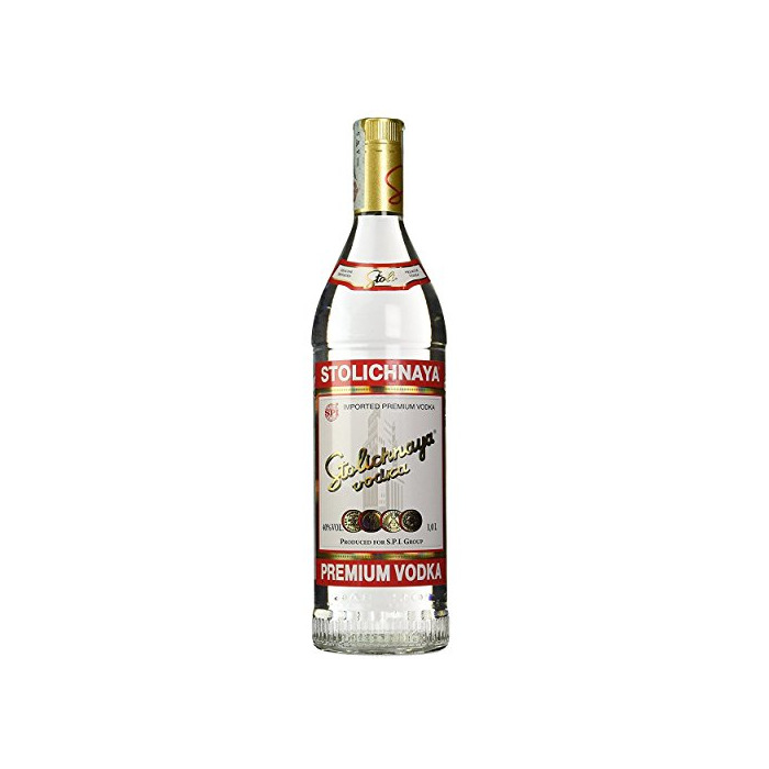 Product Stolichnaya vodka red premium 1 litro