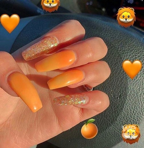 Peach nails 🍑 