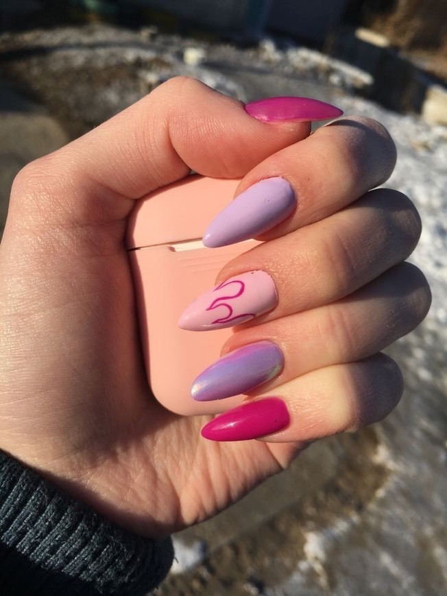 Social Cute nails 