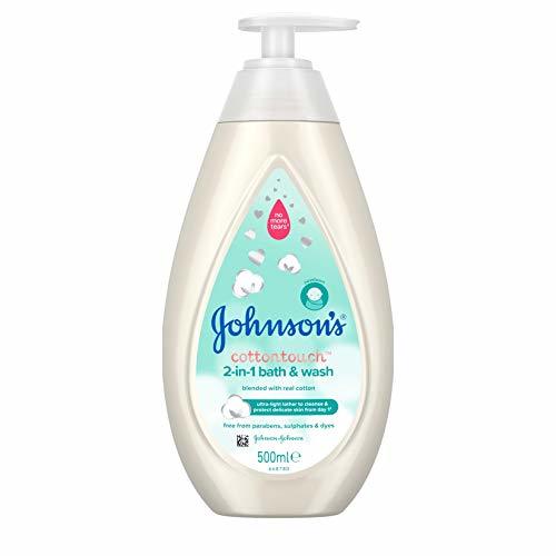 Belleza Johnson's Baby Cotton Touch - Baño y lavado 2 en 1