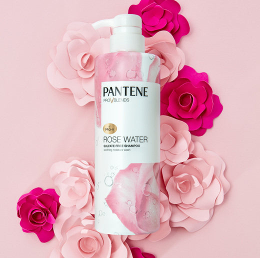 PANTENE Rosewater Sulfate Free Shampoo