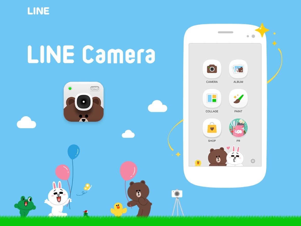 App LINE CAMERA app