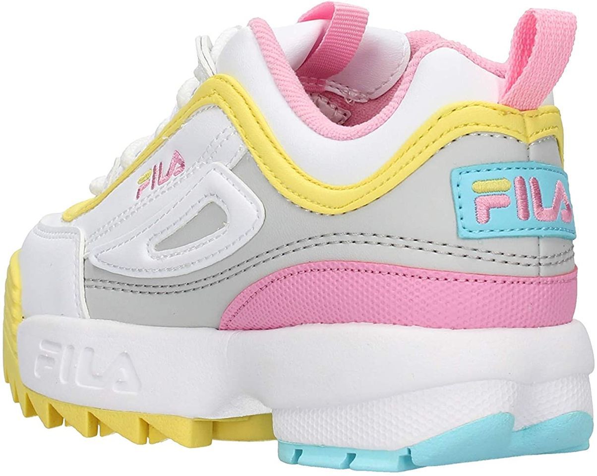 Product Zapatos de niña FILA Disruptor CB JR en Cuero Blanco 1010850