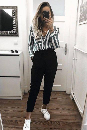 Stripes and black